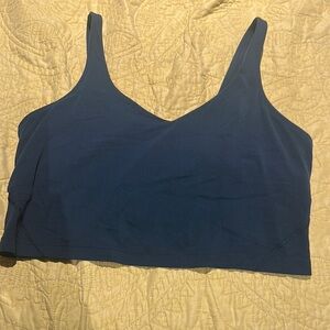 Blue Sports Bra